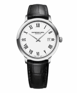 Genève Wrist Watch 5485-STC-00300 White RN For Him
