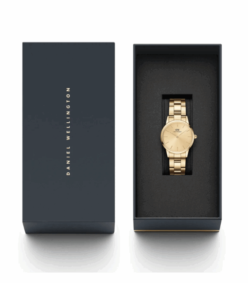 Iconic Link Unitone Gold Dial Women's Watch DW00100403 - Image 2