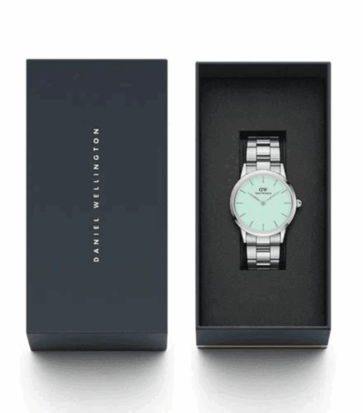 Iconic Link Unisex Mint Dial Watch DW00100539 - Image 2