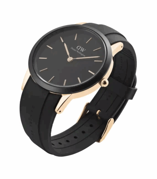 Iconic Motion Men's Black Watch DW00100611 - Image 3