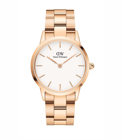 Iconic Link Quartz White Dial Watch DW00100209