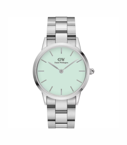 Iconic Link Unisex Mint Dial Watch DW00100539