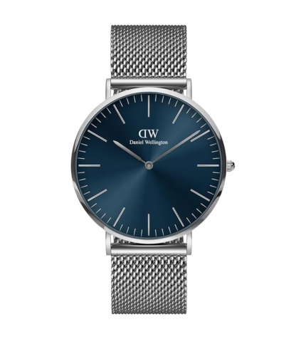 Classic Mesh Arctic Men's Blue Watch DW00100628