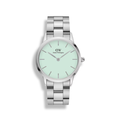 Iconic Link Unisex Mint Dial Watch DW00100539